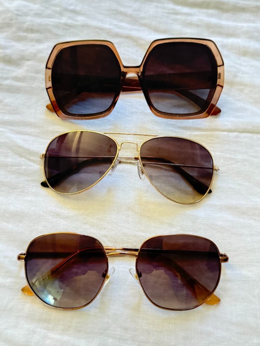 3-Pair Sunglasses Bundle